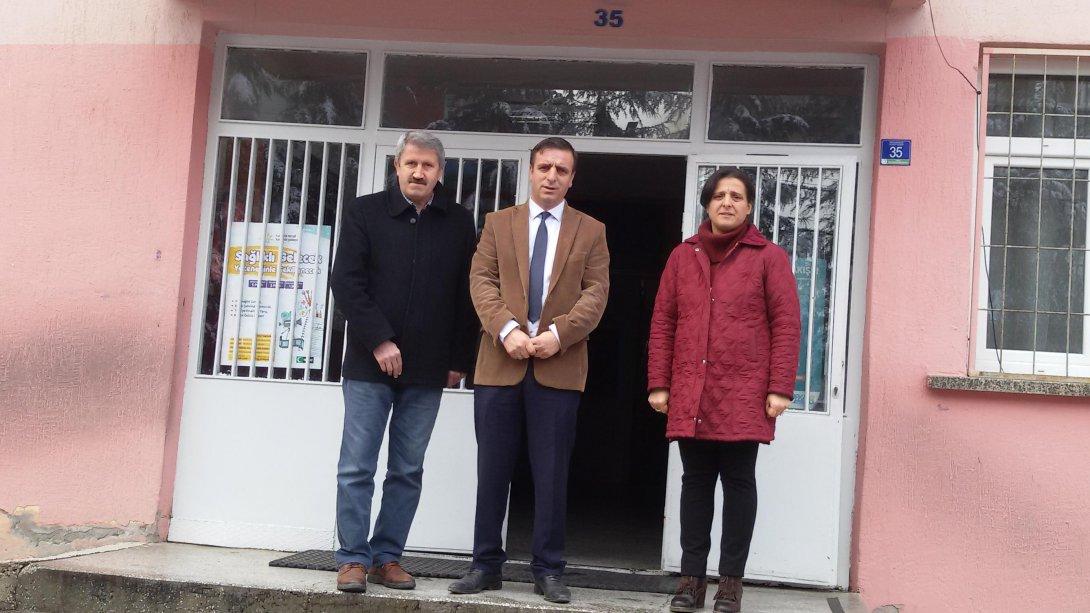  Milli Eğitim  Müdürümüz Osman ÇAKIR  Okullarımızın  Denetimlerine Devam Ediyor 