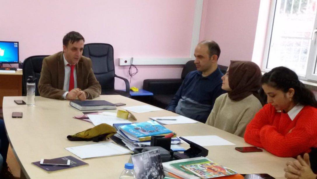 Milli Eğitim Müdürümüz Sayın Osman ÇAKIR  2019/2020 İlçe Matematik Alan zümre Toplantısını yaptı 