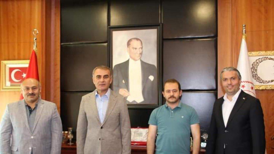 Müdürümüz Sayın Hasan ACU, İstanbul Cumhuriyet Başsavcısını Ziyaret Etti. 