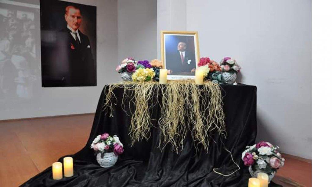 Atatürk'ü Anma Töreni Düzenlendi