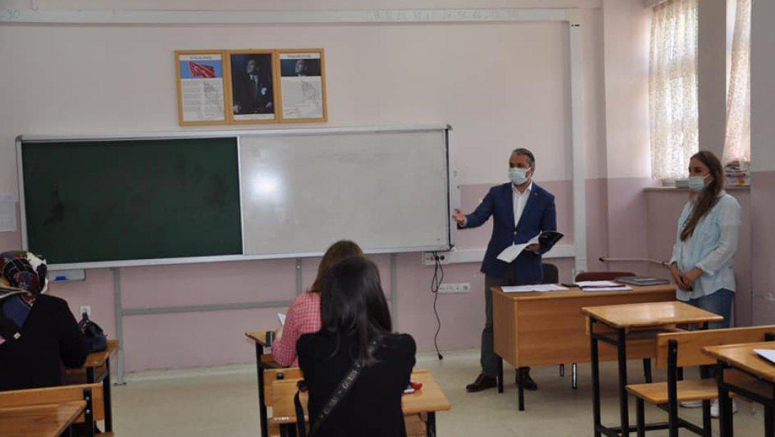 Müdürümüz Sayın Hasan ACU Ortaköy Ortaokulunda Öğretmenler Kurulu Toplantısına Katıldı 