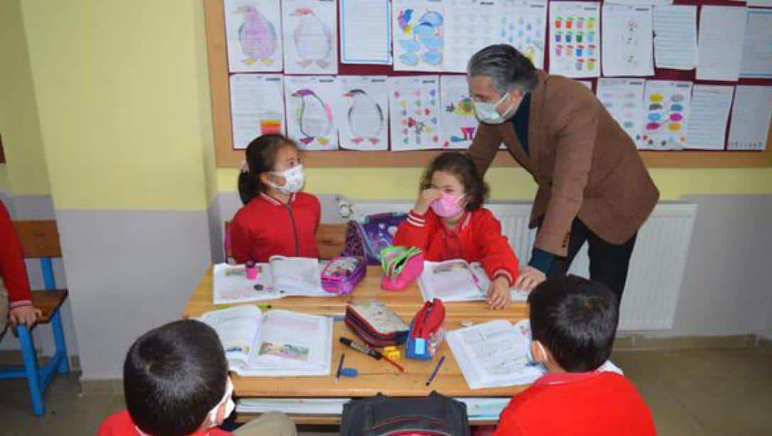 Müdürümüz Sayın Hasan ACU, Pelitözü Mitat Dursun İlkokulu'nu Ziyaret Etti