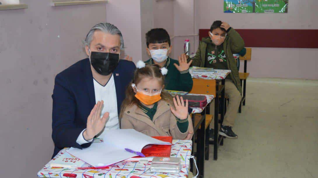 Müdürümüz Sayın Hasan ACU, Ortaköy İlkokulunu Ziyaret Etti 