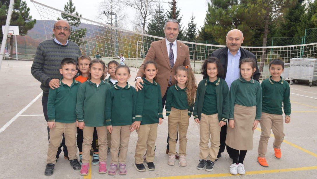 Başkanımız Sayın Beytullah GEÇTAN ve Müdürümüz Sayın Hasan ACU, Çakırlı İlkokulu/Ortaokulu'nu Ziyaret Ettiler