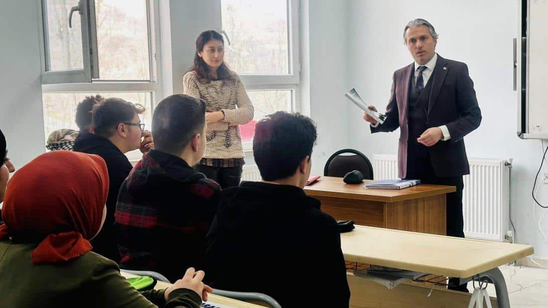 Müdürümüz Sayın Hasan ACU, Anadolu İmam Hatip Lisesini Ziyaret Etti
