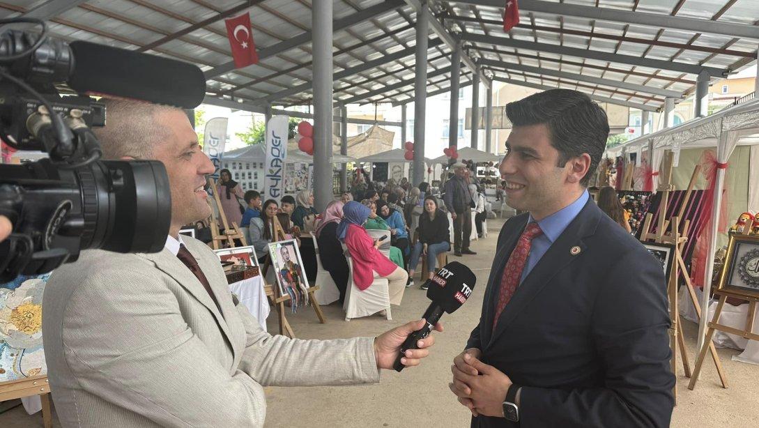 Sayın Kaymakamımız Murat KARNAP TRT HABERE Çalışmalar Hakkında Açıklamalar Yaptı 