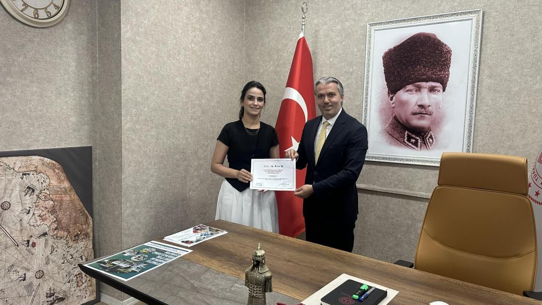 4006 TÜBİTAK Bilim Fuarı Belge Takdimi