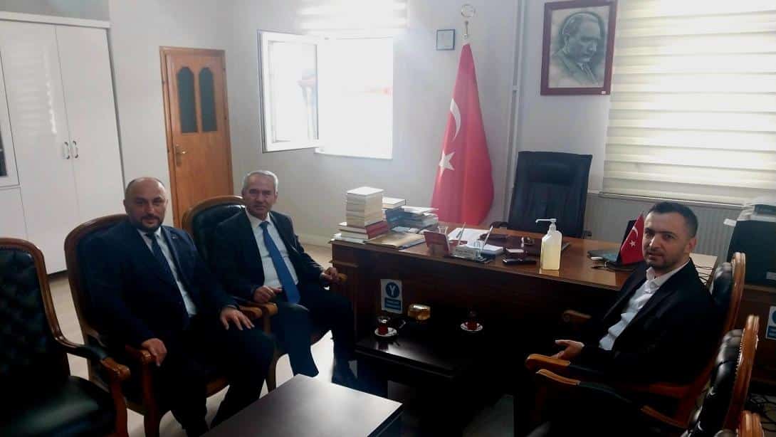 Müdürümüz Sayın Talet TURAN, İlçe Müftümüz Sayın Recai ÖĞÜK'ü Ziyaret Etti